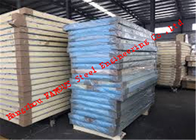 150mm color steel Insulation wall pu polyurethane sandwich panel cool room cold storage panel price