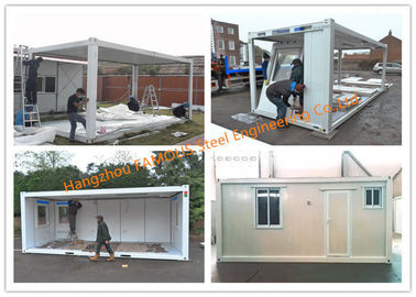 Portable Prefab Container Homes With Interior Decorations  Bedroom/Bathroom/Kitchen/Washbasin