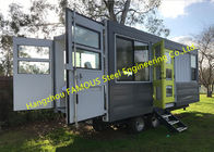 Modern Design Shipping Container House On Wheels Tiny Container Home With AUS/NZ Approved