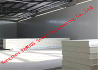 Insulated Polyurethane Pu Sandwich Panel Wall For Cold Room