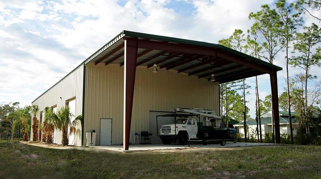Customized Agricultural Metal Buildings Steel Barns 50’x125’x22′ Prefab Garage