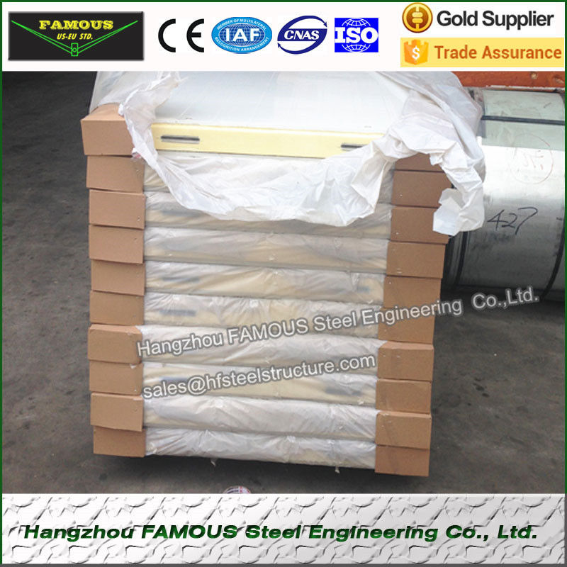 Costumized sandwich pu panel for cold room
