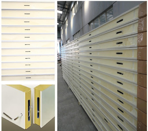 High Performance Cold Storage Panels PU Panel With Cam Lock Joint for Cold Storage