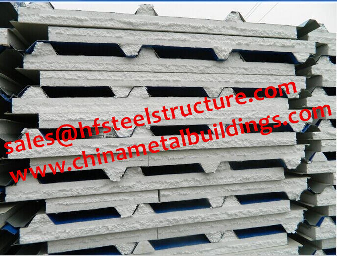 China supply 950mm Width EPS Sandwich Panel for Roof And Cold Storage